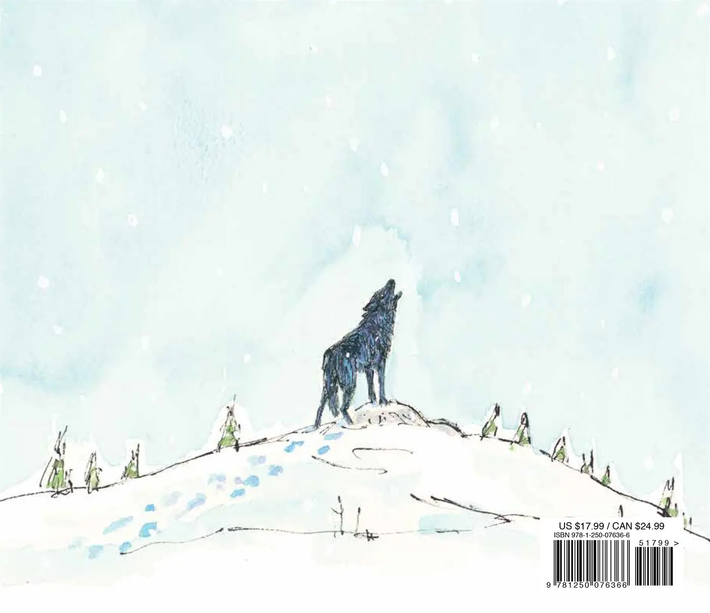 Rückseite: 9781250076366 | Wolf in the Snow | (Caldecott Medal Winner) | Matthew Cordell | Buch