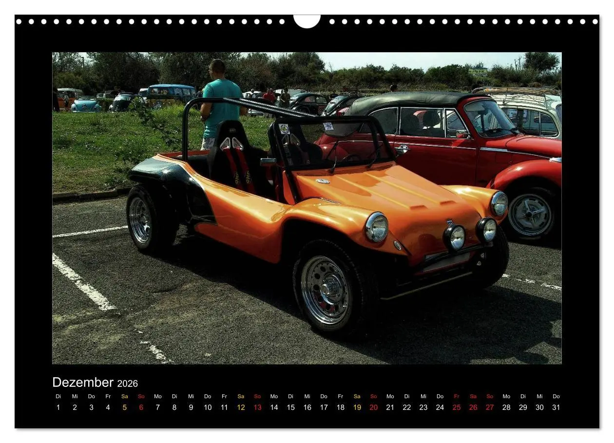 Bild: 9783516046366 | Buggys - die Kultautos der 80er (Wandkalender 2026 DIN A3 quer),...