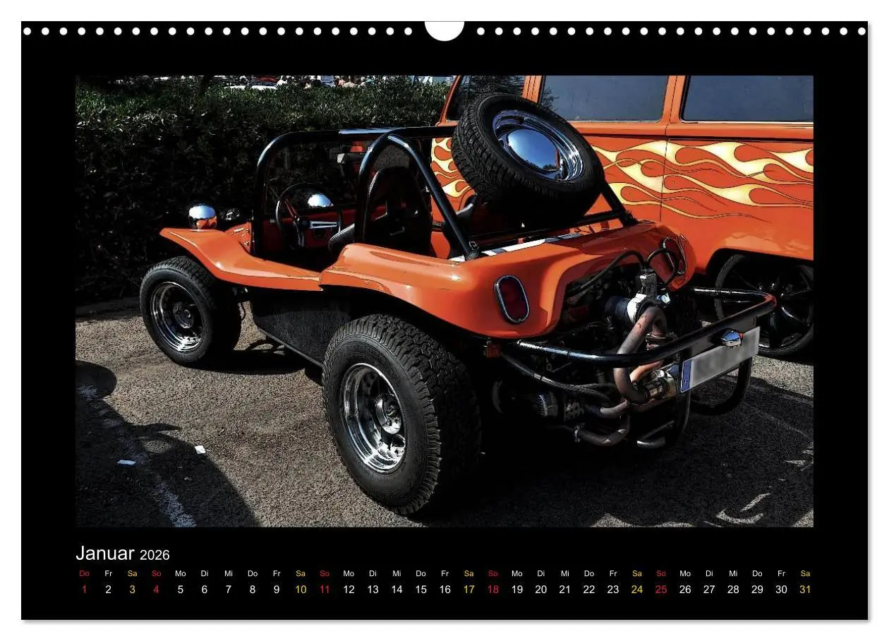 Bild: 9783516046366 | Buggys - die Kultautos der 80er (Wandkalender 2026 DIN A3 quer),...