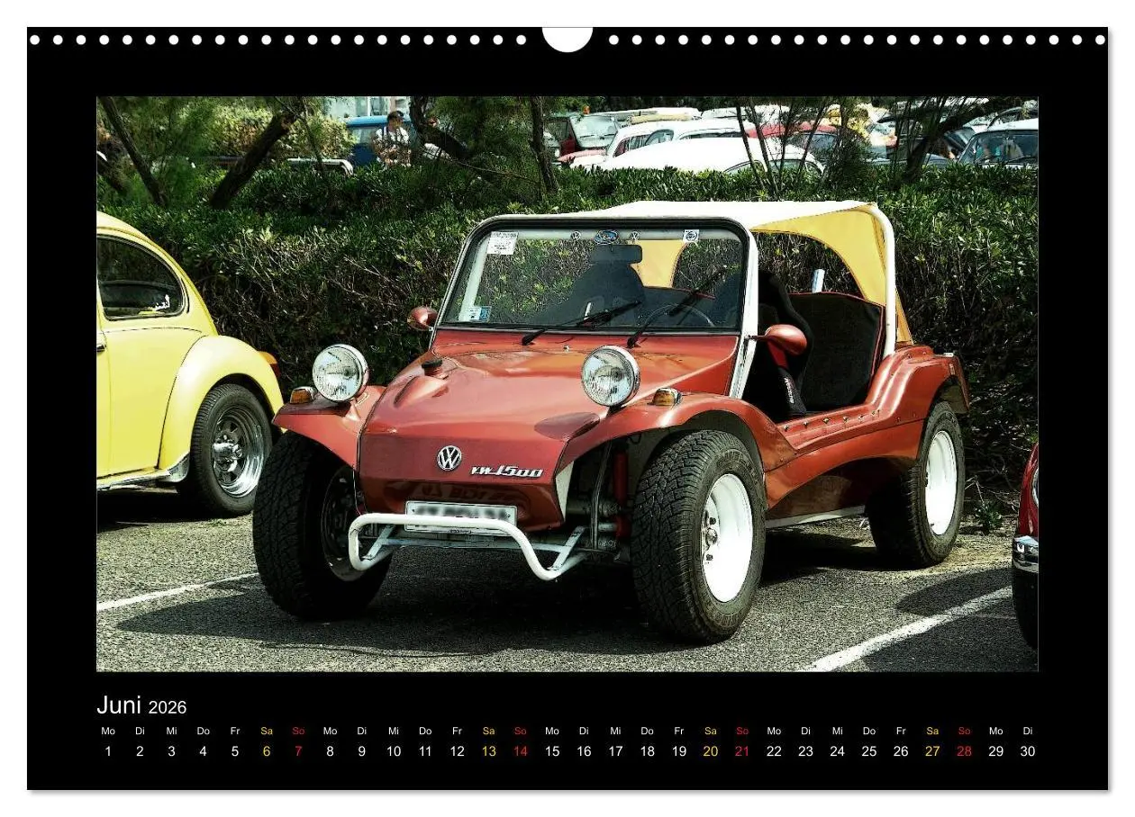 Bild: 9783516046366 | Buggys - die Kultautos der 80er (Wandkalender 2026 DIN A3 quer),...