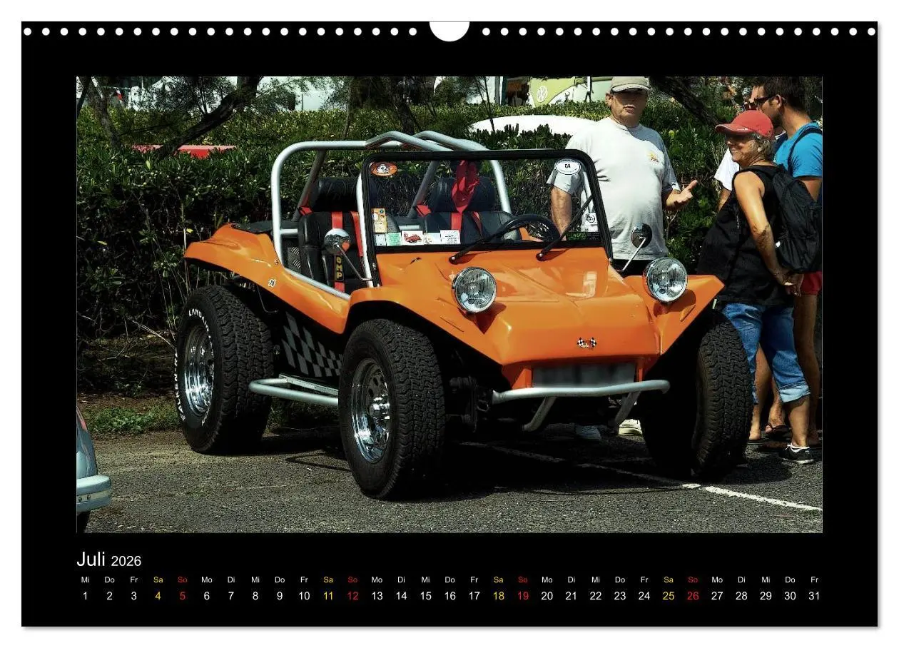 Bild: 9783516046366 | Buggys - die Kultautos der 80er (Wandkalender 2026 DIN A3 quer),...