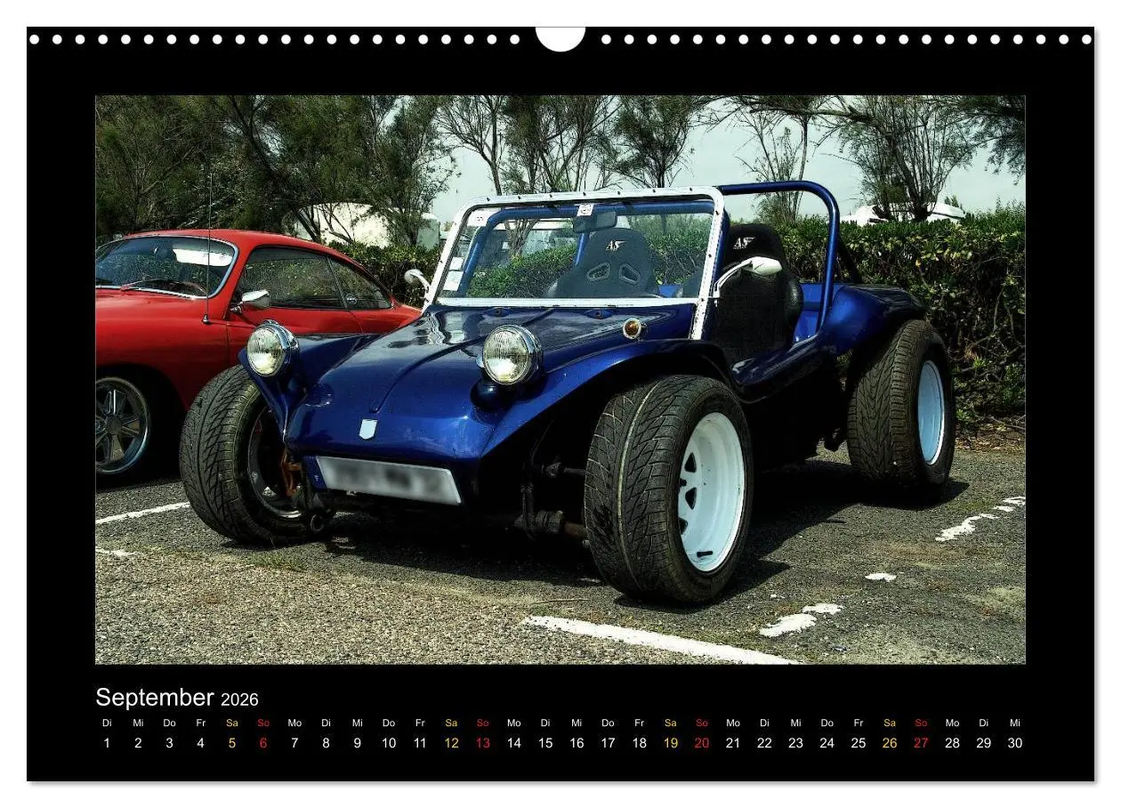 Bild: 9783516046366 | Buggys - die Kultautos der 80er (Wandkalender 2026 DIN A3 quer),...