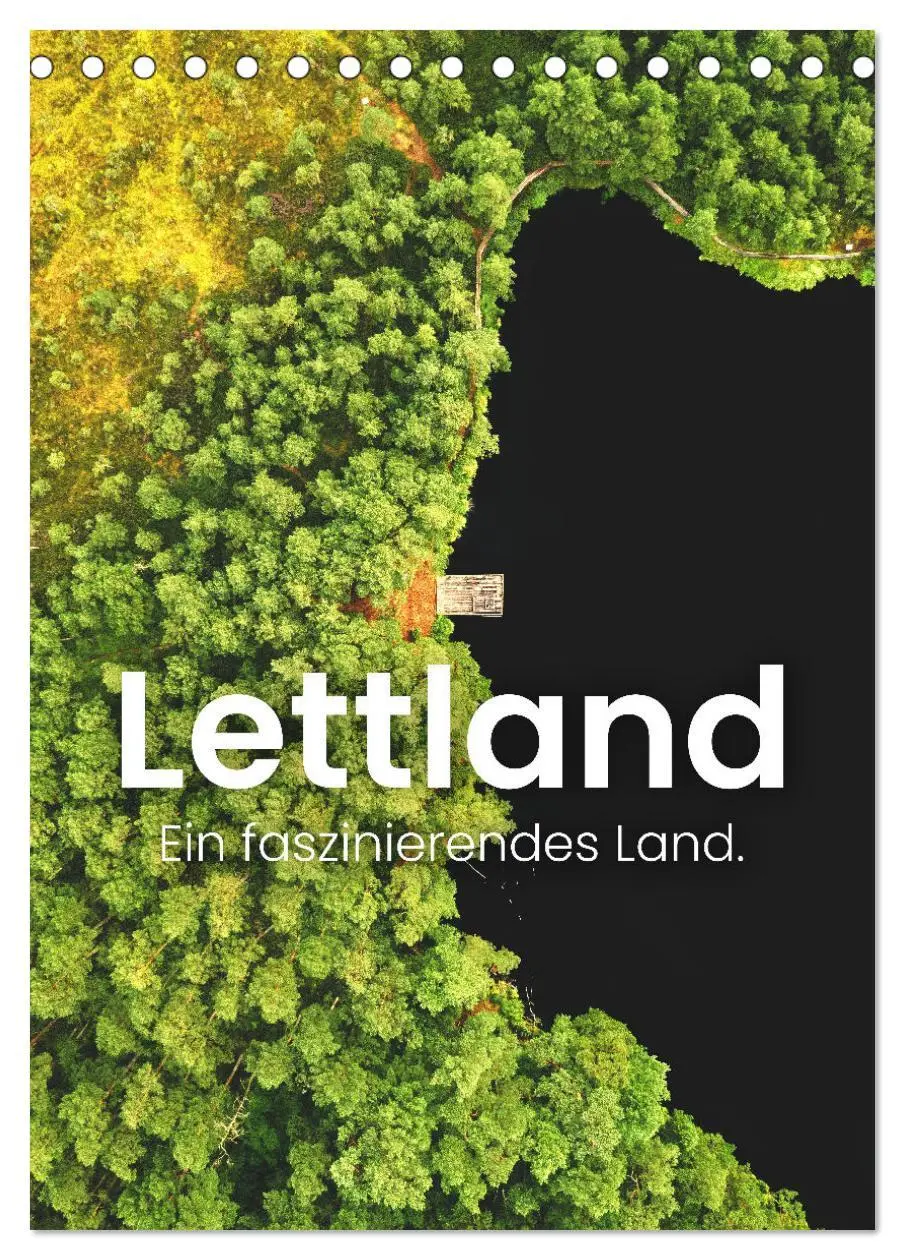 Cover: 9783516356366 | Lettland - Ein faszinierendes Land. (Tischkalender 2026 DIN A5...