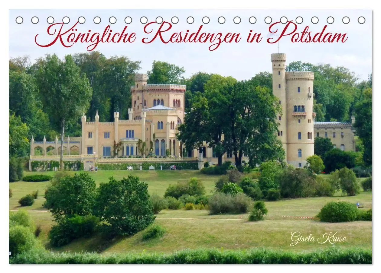 Cover: 9783569516366 | Königliche Residenzen in Potsdam (Tischkalender 2027 DIN A5 quer),...