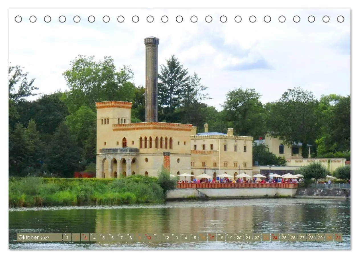 Bild: 9783569516366 | Königliche Residenzen in Potsdam (Tischkalender 2027 DIN A5 quer),...