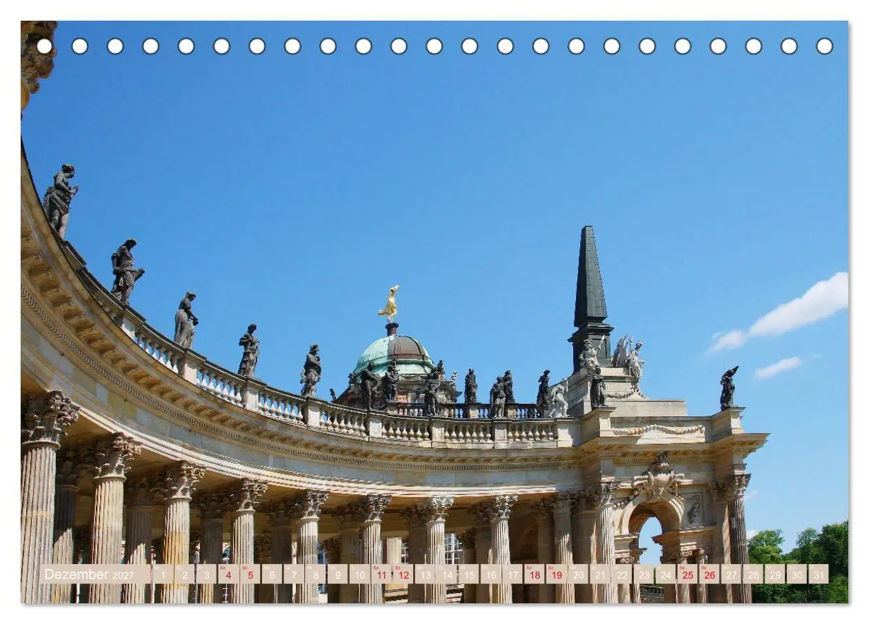 Bild: 9783569516366 | Königliche Residenzen in Potsdam (Tischkalender 2027 DIN A5 quer),...