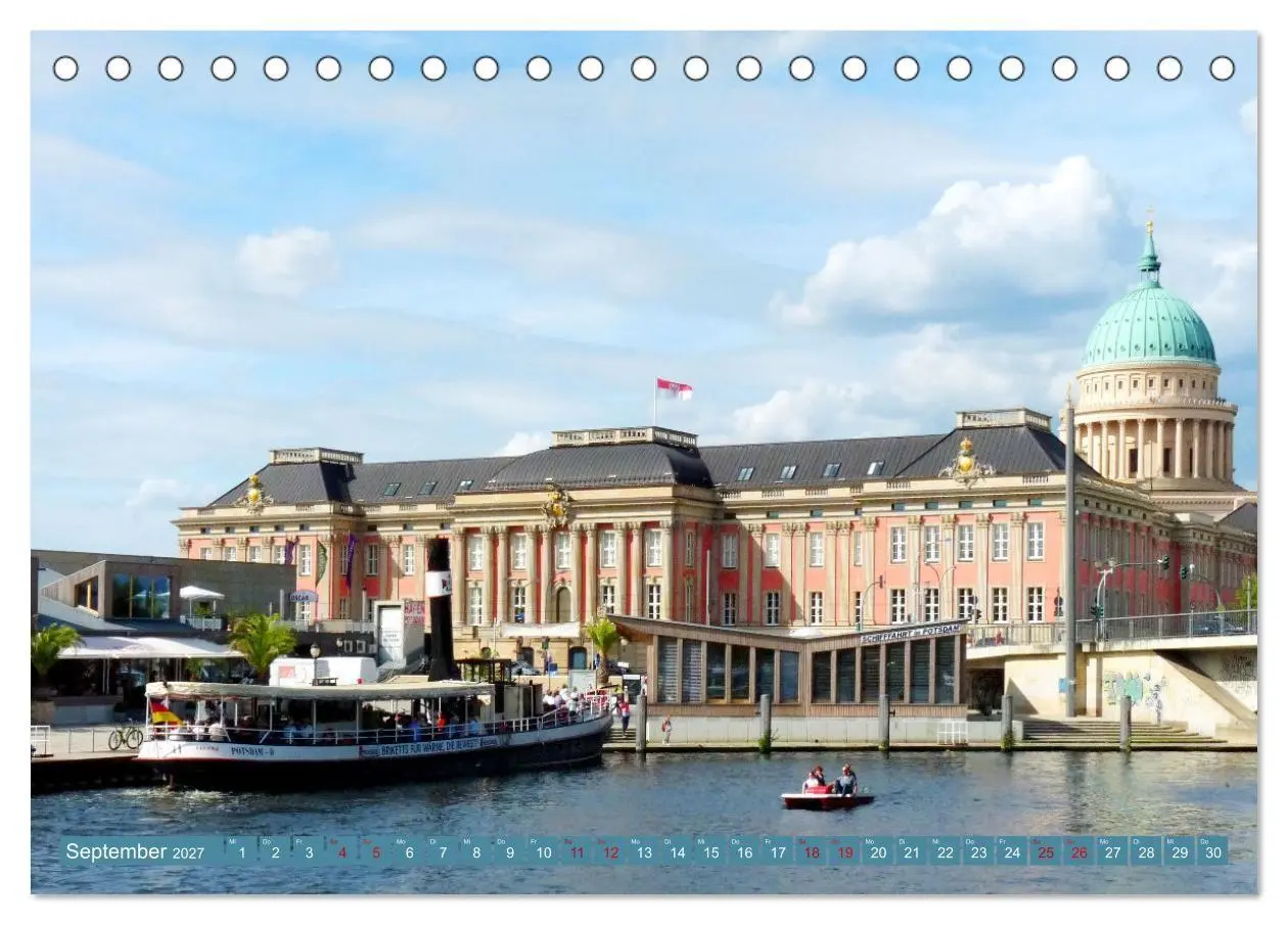 Bild: 9783569516366 | Königliche Residenzen in Potsdam (Tischkalender 2027 DIN A5 quer),...