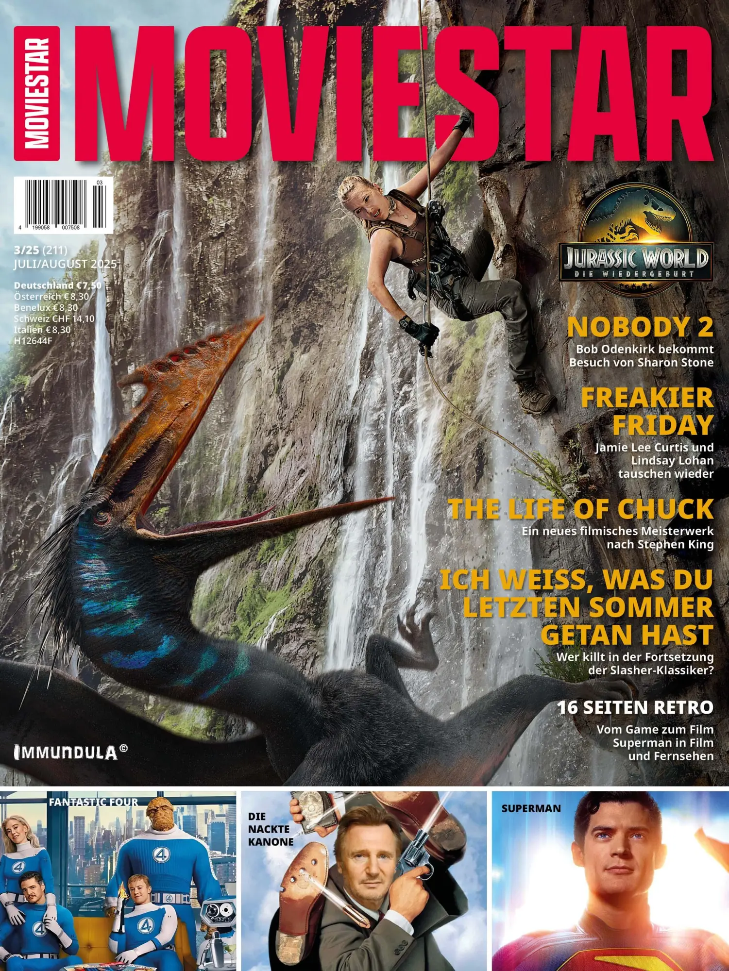 Cover: 9783959366366 | MOVIESTAR. Ausgabe Juli/August 2025 (#211) | Björn Sülter (u. a.)