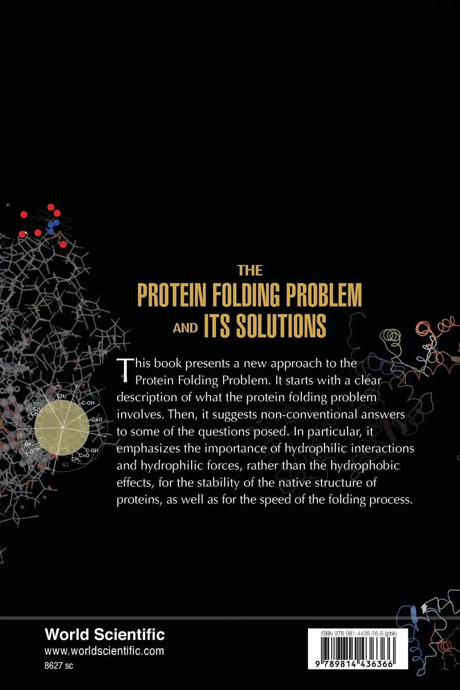Rückseite: 9789814436366 | THE PROTEIN FOLDING PROBLEM &amp; ITS SOLUTIONS | Ben-Naim Arieh | Buch