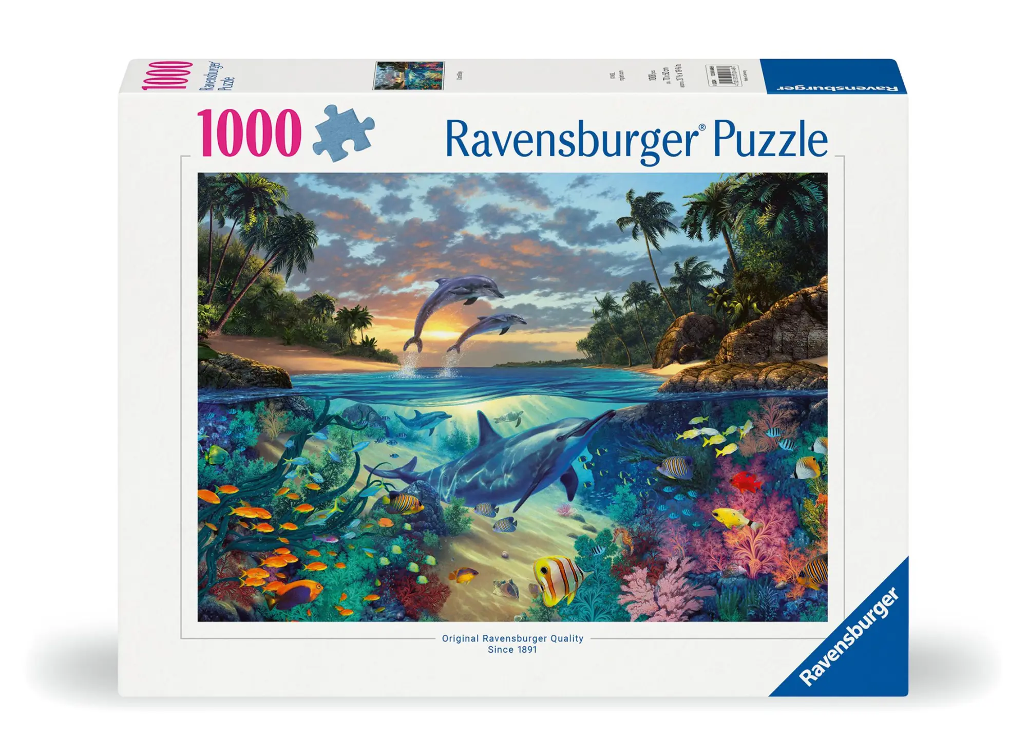 Cover: 4005555006466 | Erwachsenenpuzzle 1000 Teile - Korallenbucht | Spiel | 12000646 | 2024