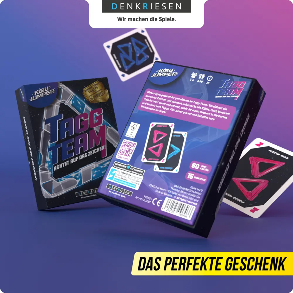 Bild: 4260528096466 | DENKRIESEN - KIBU JUMPER® - Tagg Team - "Achtet auf das Zeichen!"