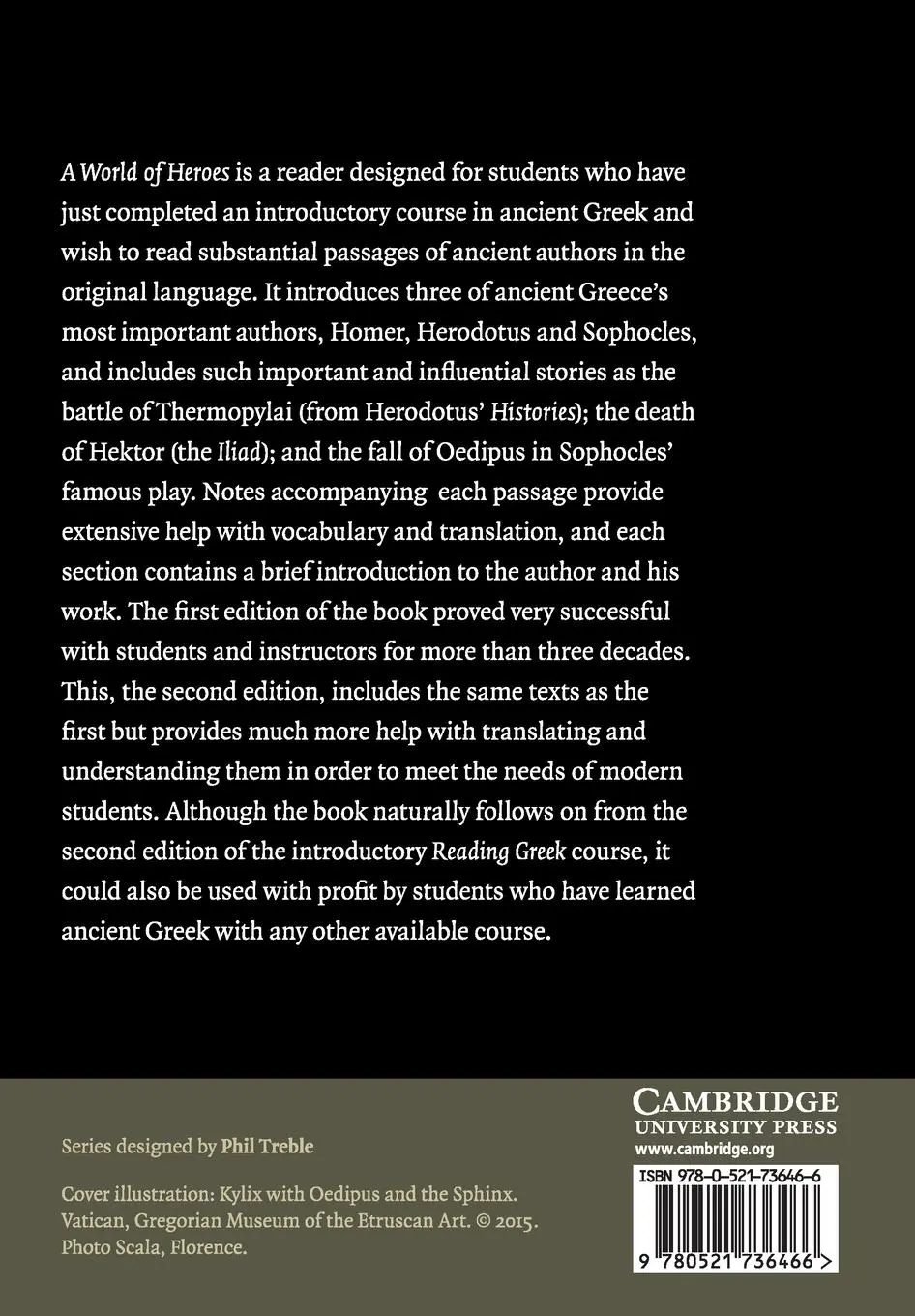 Rückseite: 9780521736466 | A World of Heroes | Joint Association of Classical Teachers' | Buch