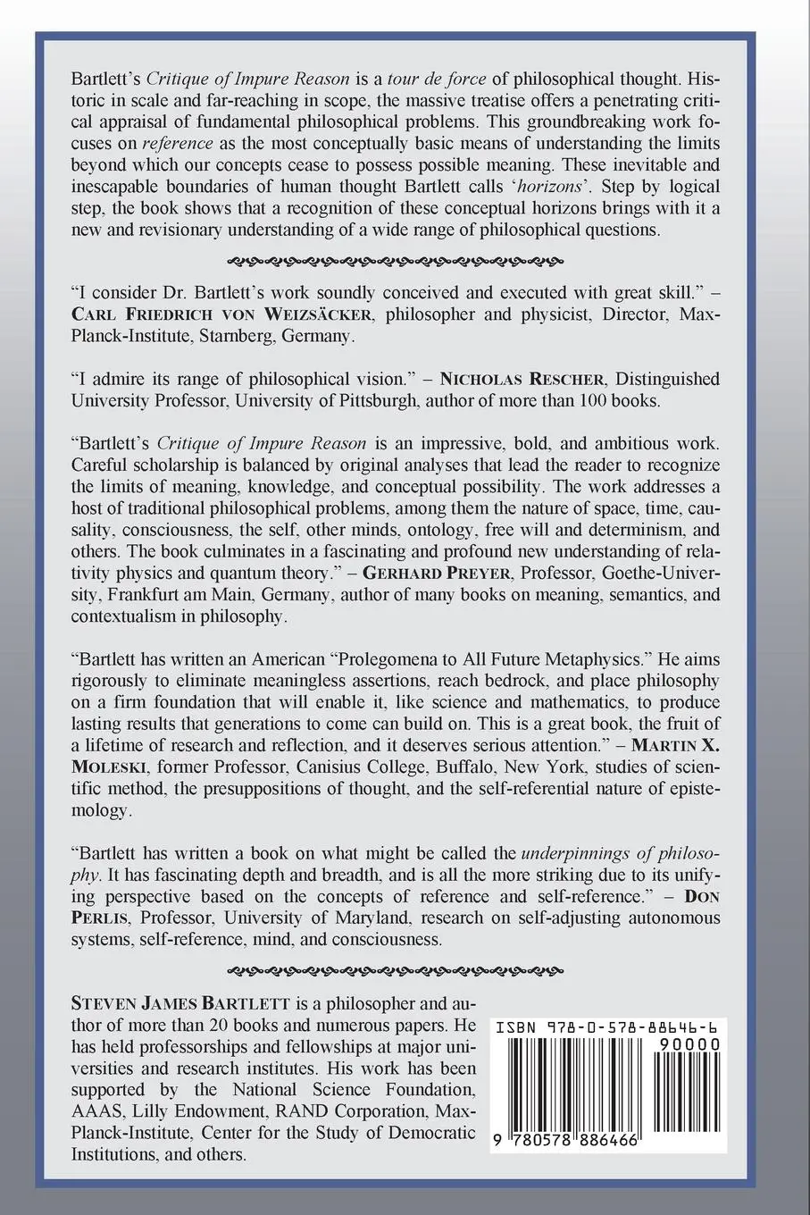 Rückseite: 9780578886466 | Critique of Impure Reason | Horizons of Possibility and Meaning | Buch
