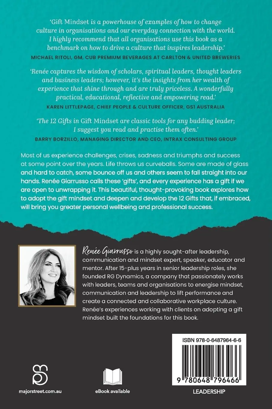 Rückseite: 9780648796466 | Gift Mindset | Renée Giarrusso | Taschenbuch | Kartoniert / Broschiert