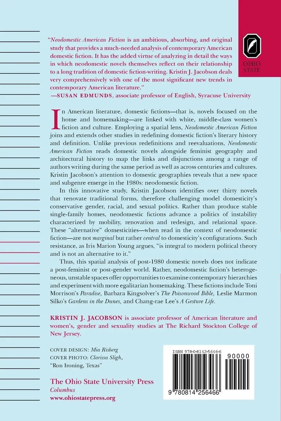 Rückseite: 9780814256466 | Neodomestic American Fiction | Kristin J. Jacobson | Taschenbuch