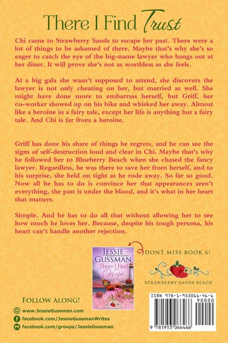 Rückseite: 9781953066466 | There I Find Trust (Strawberry Sands Beach Romance Book 5)...