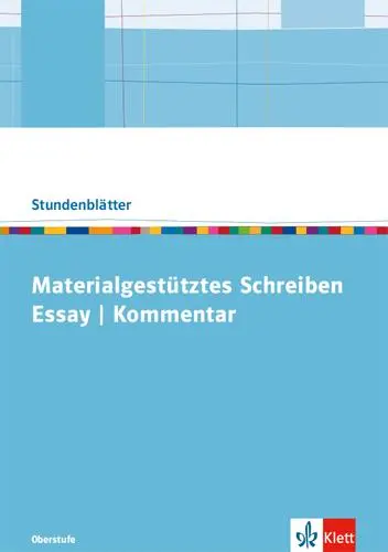 Cover: 9783123526466 | Materialgestütztes Schreiben: Essay und Kommentar | Taschenbuch | 2022