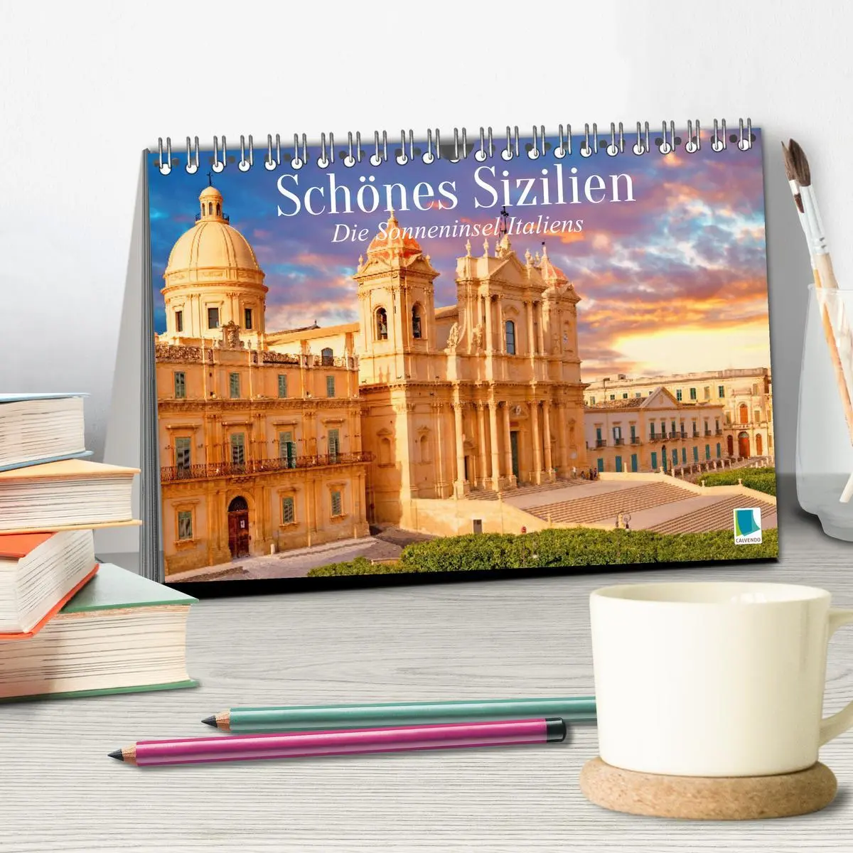Bild: 9783457256466 | Schönes Sizilien: die Sonneninsel Italiens (Tischkalender 2026 DIN...