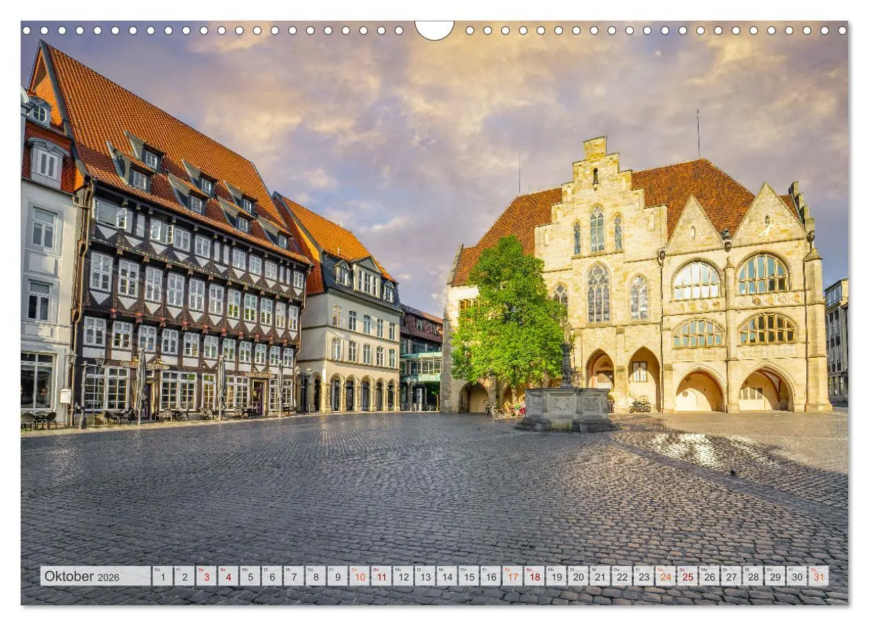 Bild: 9783457636466 | Hildesheim Impressionen (Wandkalender 2026 DIN A3 quer), CALVENDO...