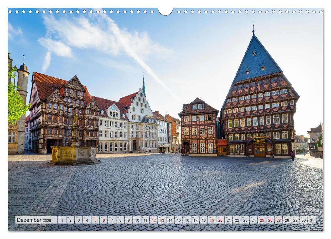 Bild: 9783457636466 | Hildesheim Impressionen (Wandkalender 2026 DIN A3 quer), CALVENDO...