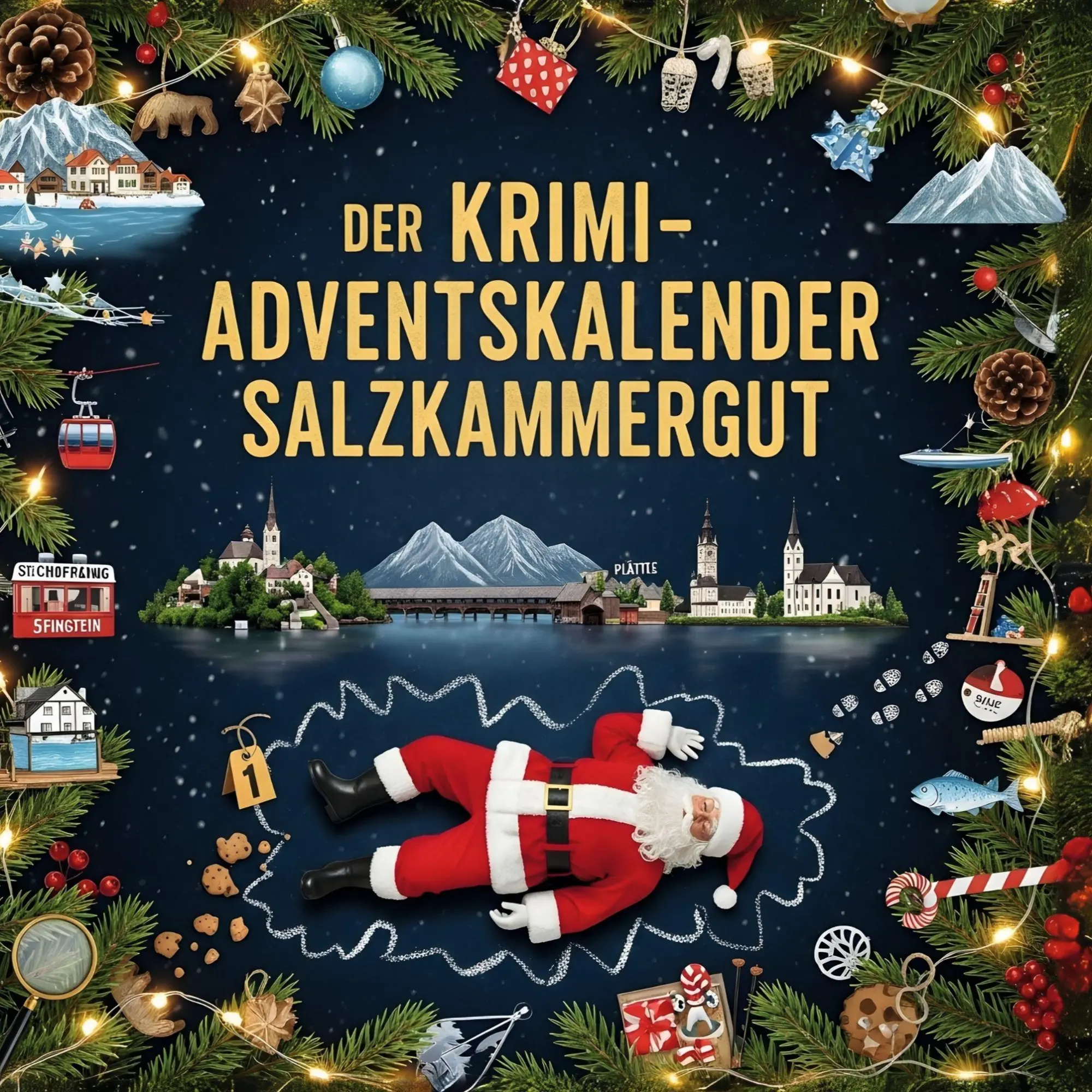 Cover: 9783695306466 | Der Krimi-Adventskalender Salzkammergut | Mordsverdächtig in 24 Akten