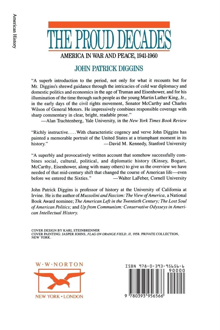 Rückseite: 9780393956566 | Proud Decades | America in War and Peace, 1941-1960 (Revised) | Buch