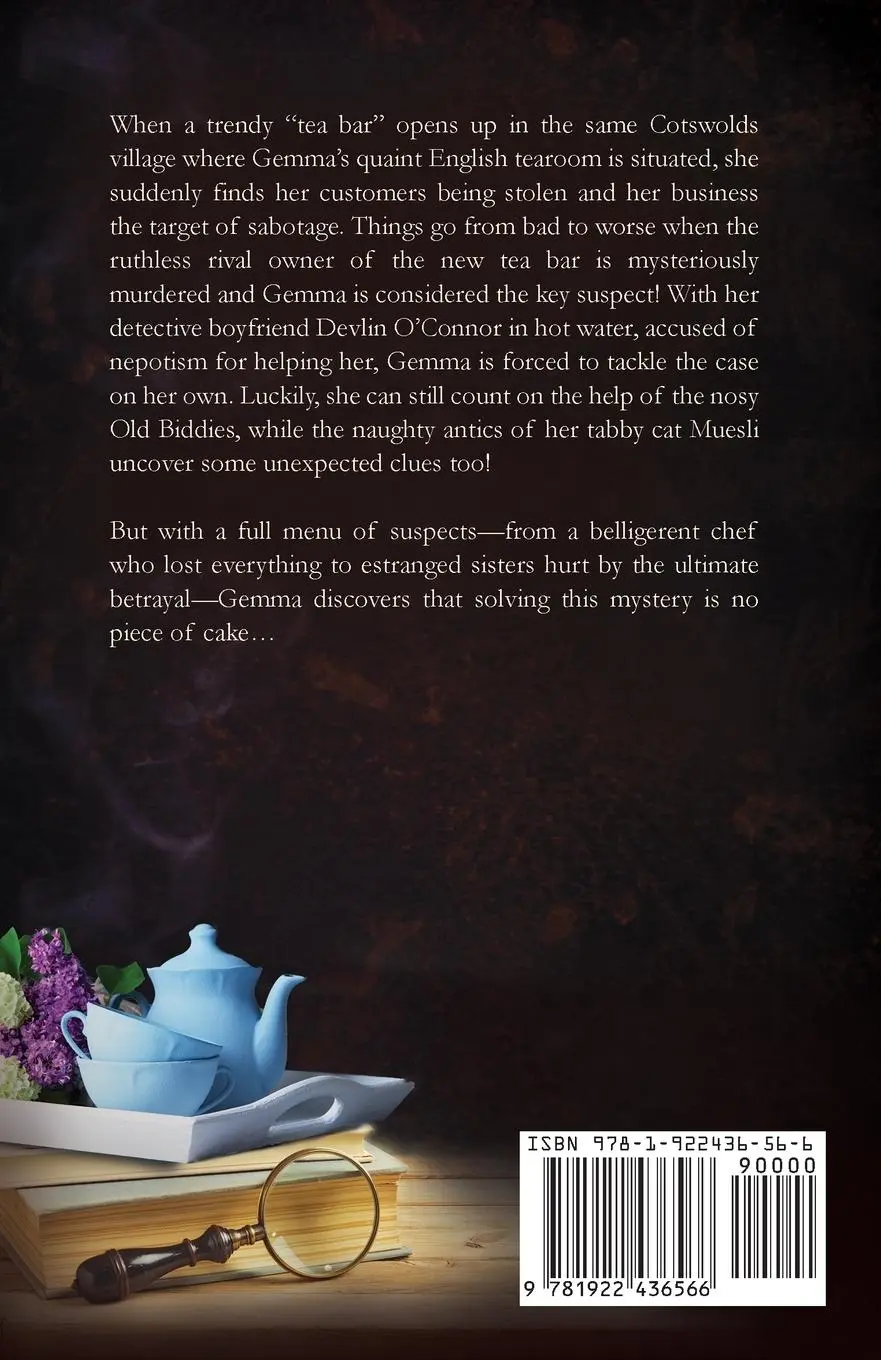 Rückseite: 9781922436566 | Wrongfully Infused | Oxford Tearoom Mysteries - Book 11 | H. Y. Hanna