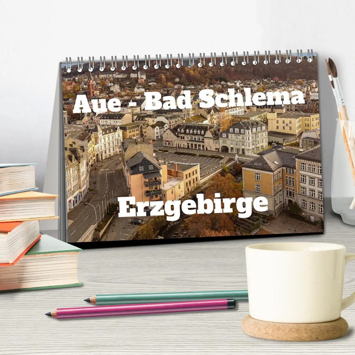 Bild: 9783457316566 | Aue - Bad Schlema Erzgebirge (Tischkalender 2026 DIN A5 quer),...