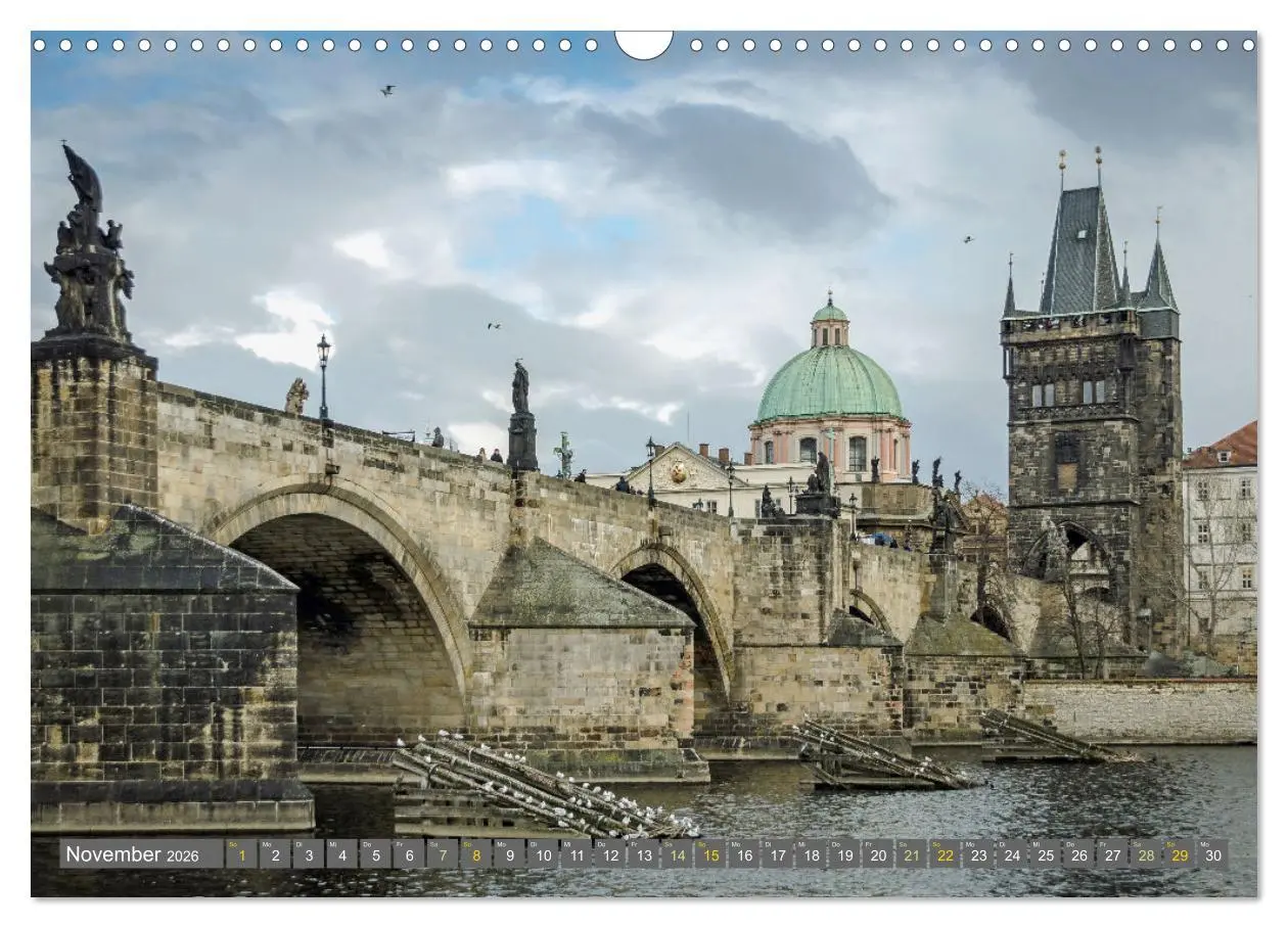 Bild: 9783457486566 | Brücken in Europa (Wandkalender 2026 DIN A3 quer), CALVENDO...