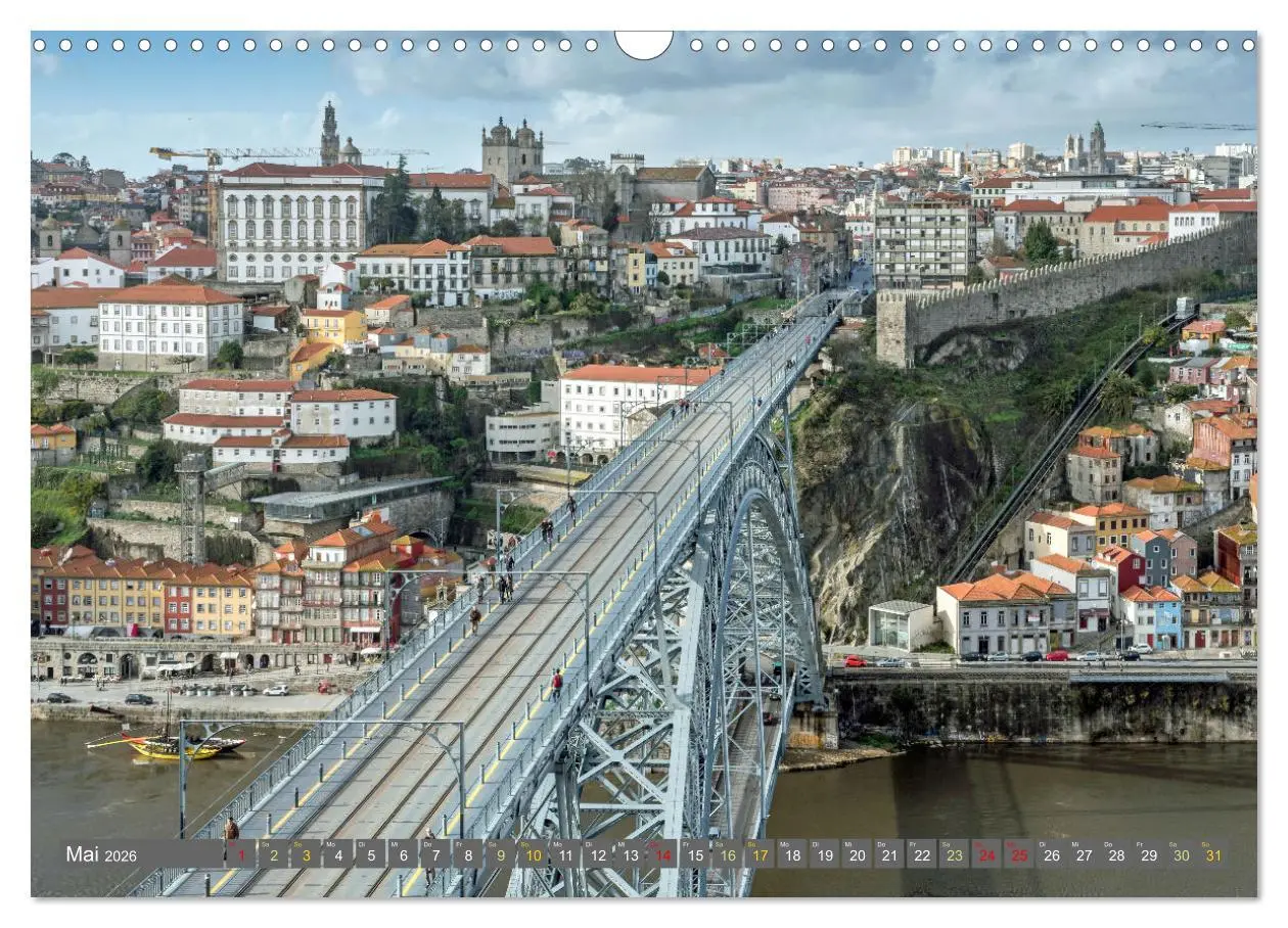 Bild: 9783457486566 | Brücken in Europa (Wandkalender 2026 DIN A3 quer), CALVENDO...