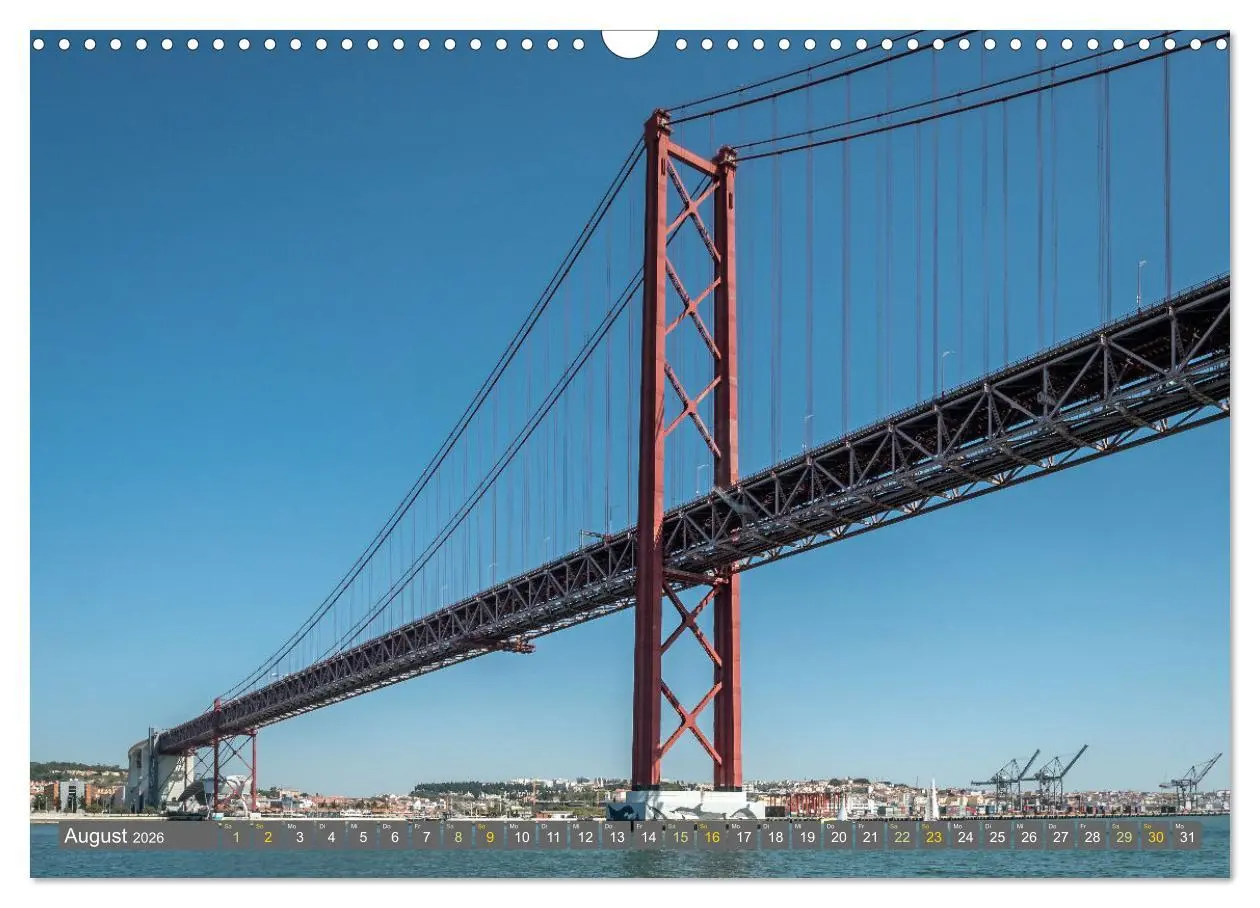 Bild: 9783457486566 | Brücken in Europa (Wandkalender 2026 DIN A3 quer), CALVENDO...