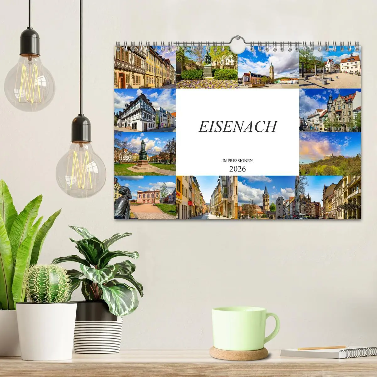 Bild: 9783457796566 | Eisenach Impressionen (Wandkalender 2026 DIN A4 quer), CALVENDO...
