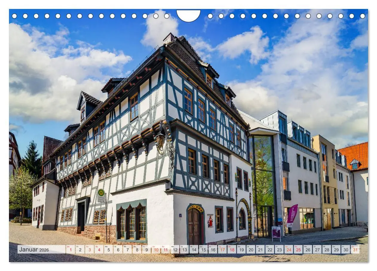 Bild: 9783457796566 | Eisenach Impressionen (Wandkalender 2026 DIN A4 quer), CALVENDO...