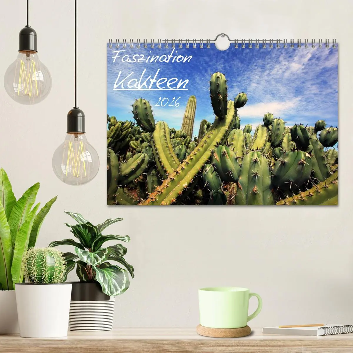 Bild: 9783516196566 | Faszination Kakteen (Wandkalender 2026 DIN A4 quer), CALVENDO...