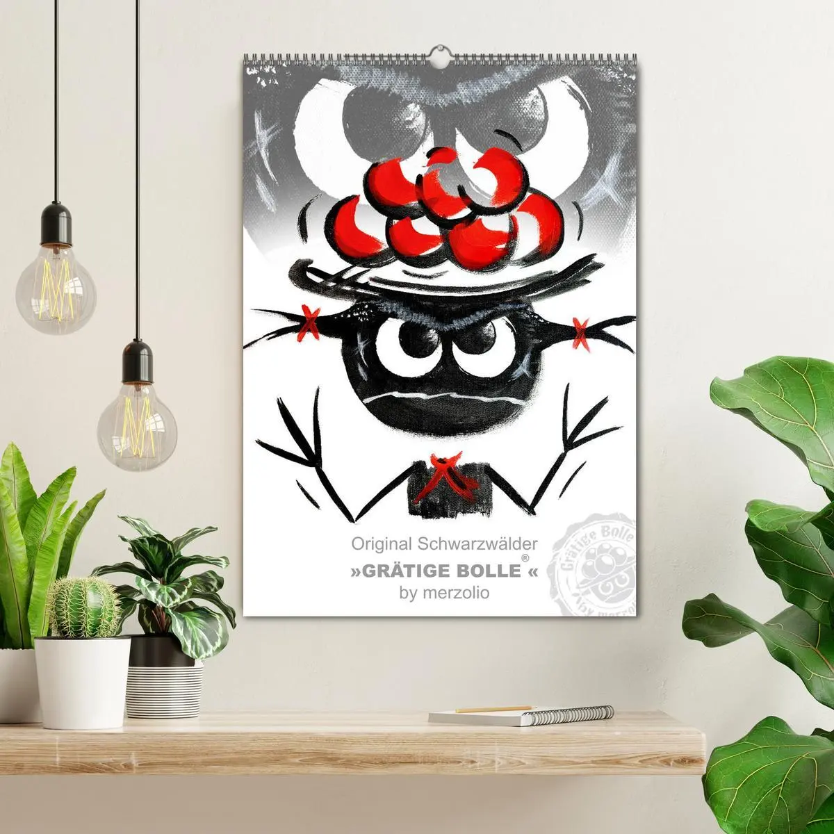 Bild: 9783516406566 | Original Schwarzwälder 'Grätige Bolle' by merzolio (Wandkalender...