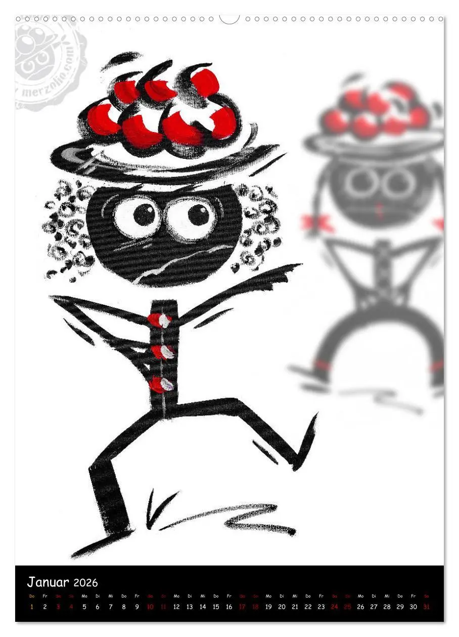 Bild: 9783516406566 | Original Schwarzwälder 'Grätige Bolle' by merzolio (Wandkalender...