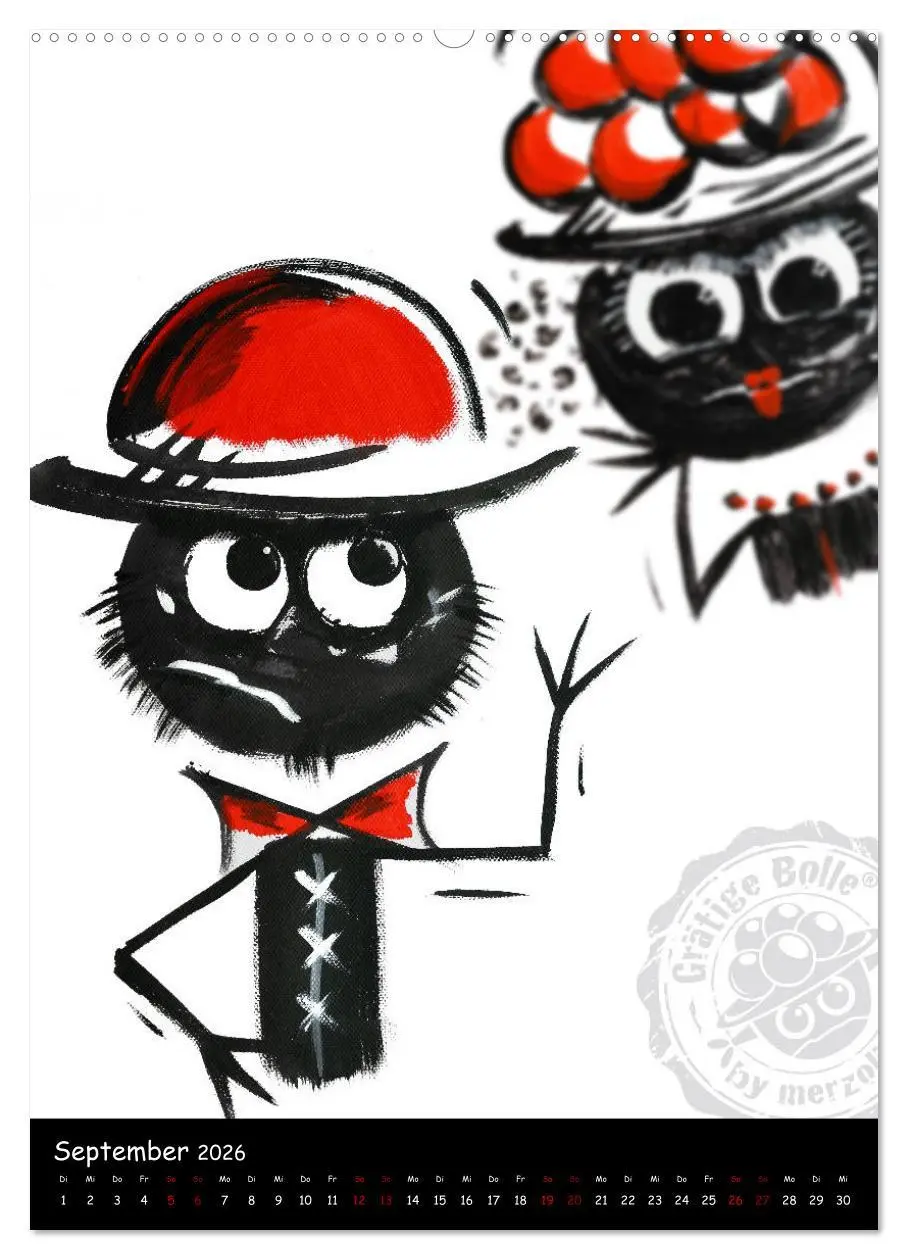 Bild: 9783516406566 | Original Schwarzwälder 'Grätige Bolle' by merzolio (Wandkalender...