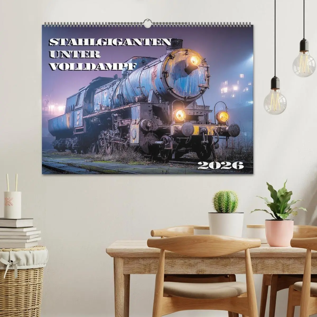 Bild: 9783516716566 | Stahlgiganten unter Dampf (Wandkalender 2026 DIN A2 quer), CALVENDO...