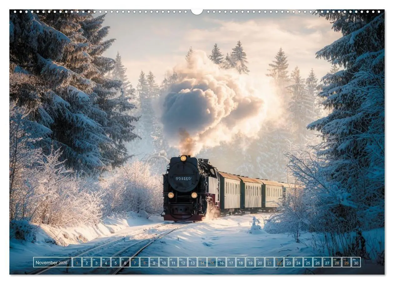 Bild: 9783516716566 | Stahlgiganten unter Dampf (Wandkalender 2026 DIN A2 quer), CALVENDO...
