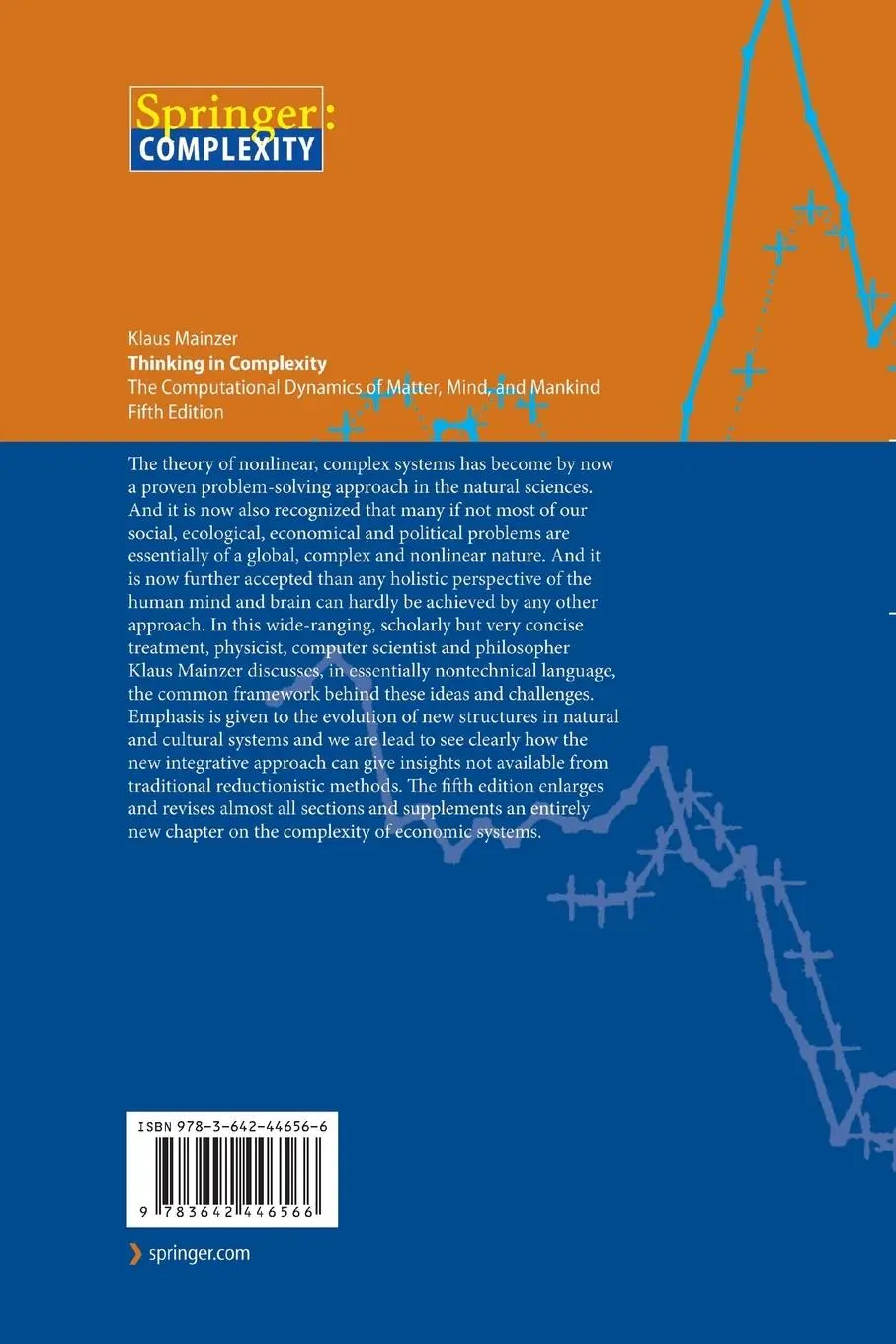 Rückseite: 9783642446566 | Thinking in Complexity | Klaus Mainzer | Taschenbuch | xviii | 2014
