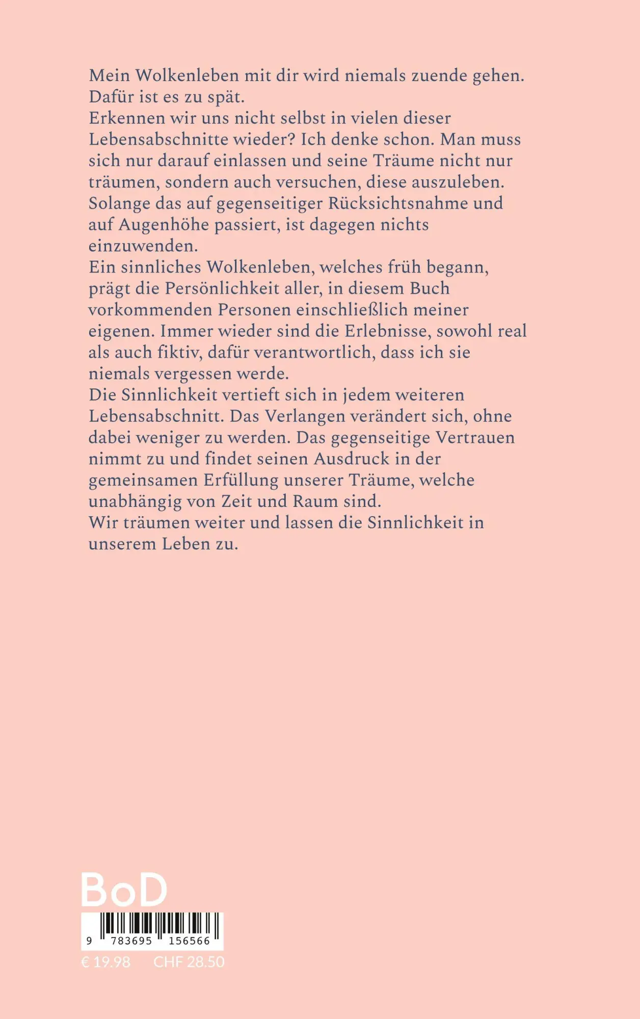 Rückseite: 9783695156566 | Sinnliches Wolkenleben | Babara Wolke | Taschenbuch | 516 S. | Deutsch