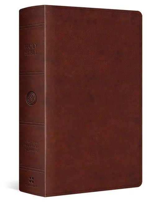Cover: 9798874906566 | ESV Giant Print Personal Size Bible, Red Letter (Trutone, Chestnut)
