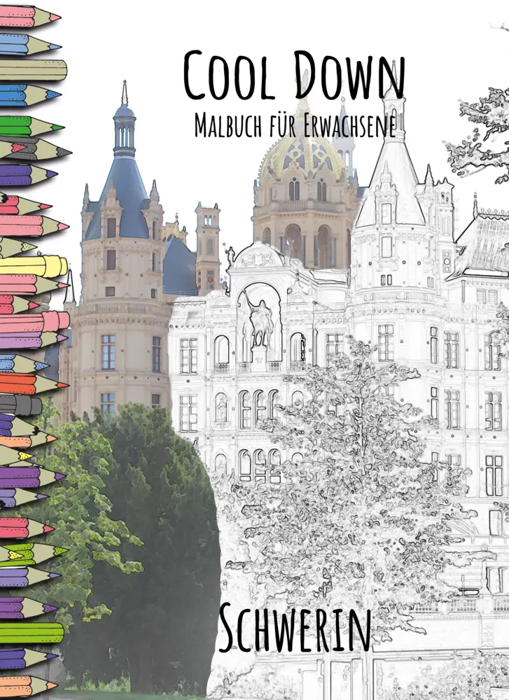 Cover: 4260068866666 | Cool Down Malbuch für Erwachsene: Schwerin | York P. Herpers | Buch
