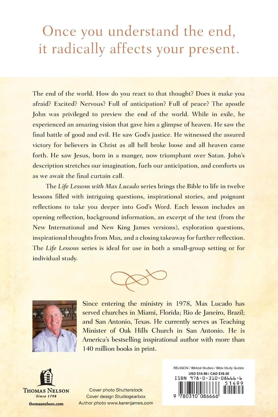 Rückseite: 9780310086666 | Life Lessons from Revelation | Final Curtain Call | Max Lucado | Buch