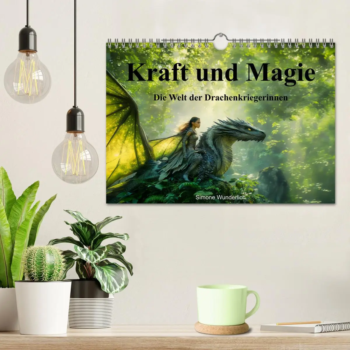 Bild: 9783457306666 | Kraft und Magie - Die Welt der Drachenkriegerinnen (Wandkalender...