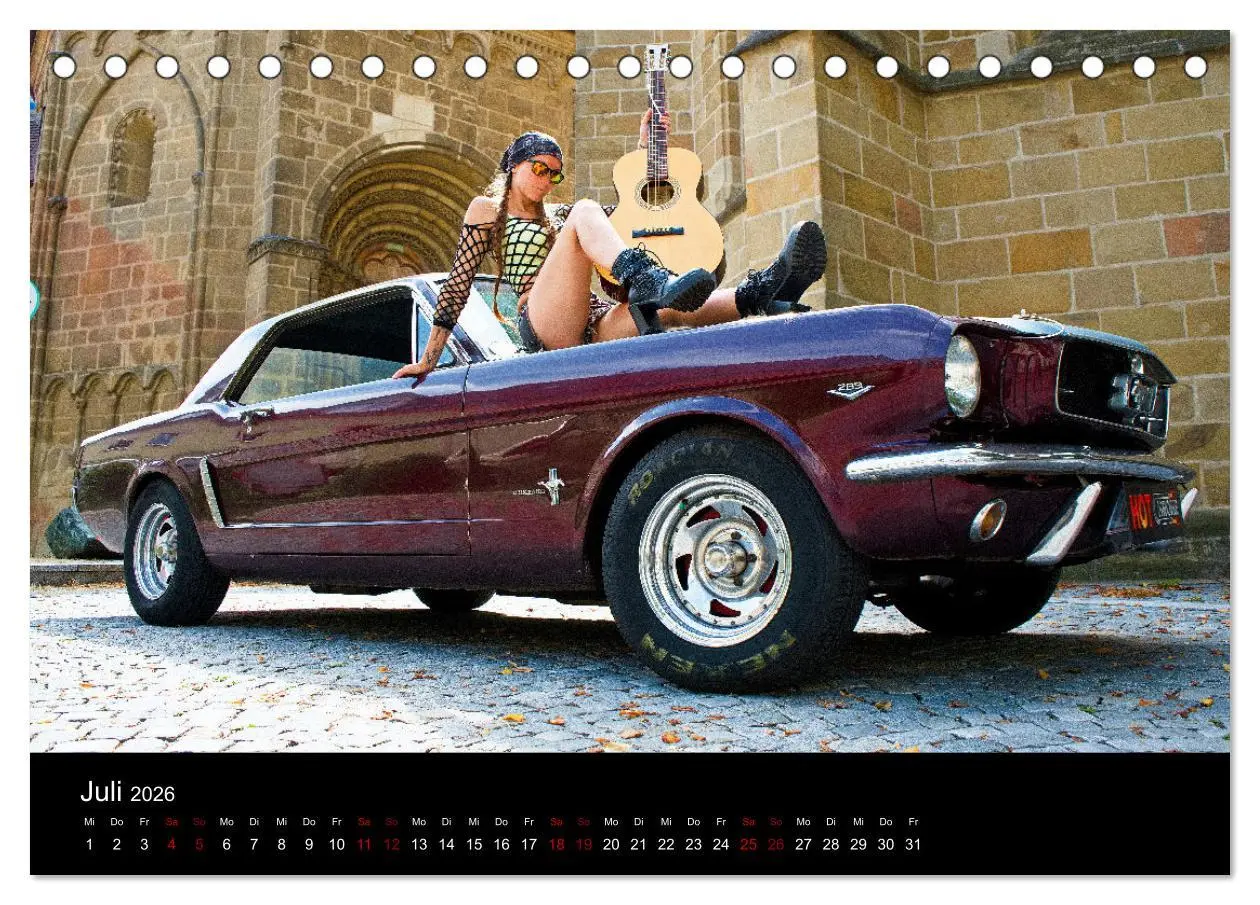 Bild: 9783457546666 | Hot Chrome US Automobile (Tischkalender 2026 DIN A5 quer), CALVENDO...