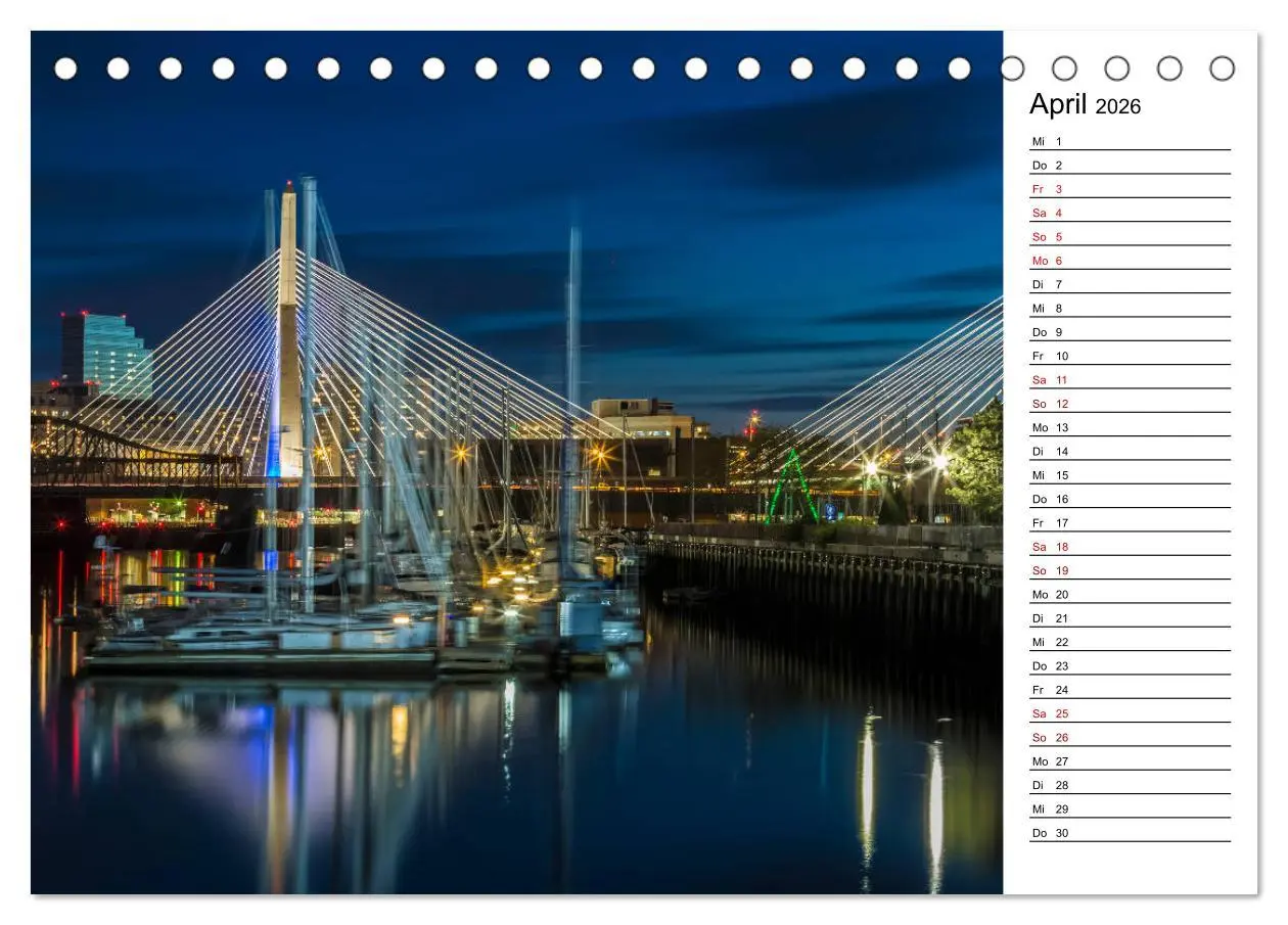 Bild: 9783457856666 | Stadtansichten aus Boston (Tischkalender 2026 DIN A5 quer),...