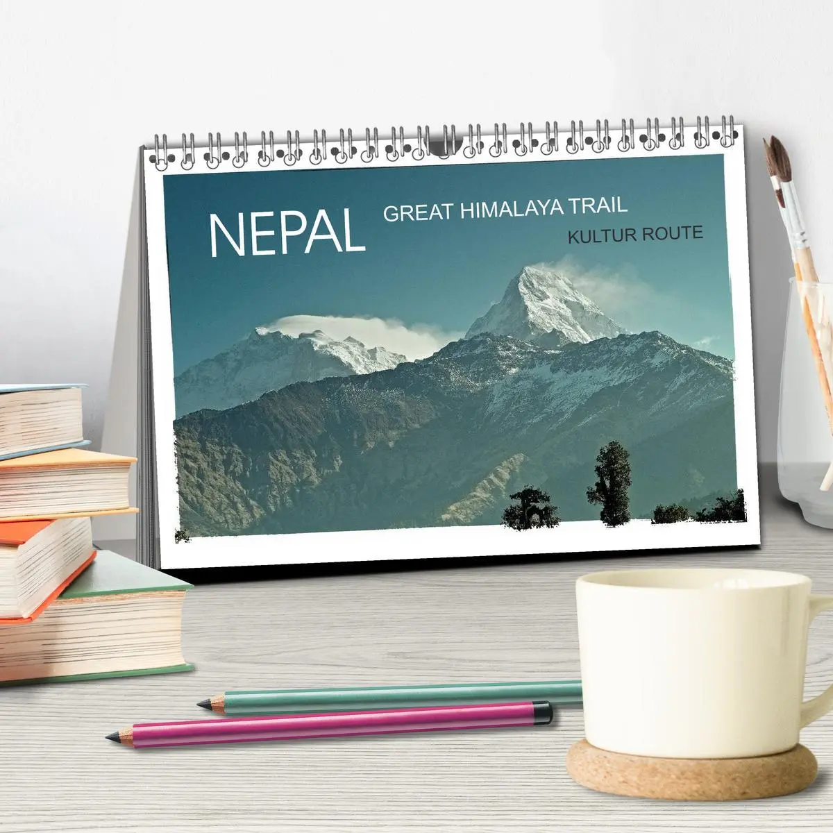Bild: 9783516016666 | NEPAL GREAT HIMALAYA TRAIL - KULTUR ROUTE (Tischkalender 2026 DIN...
