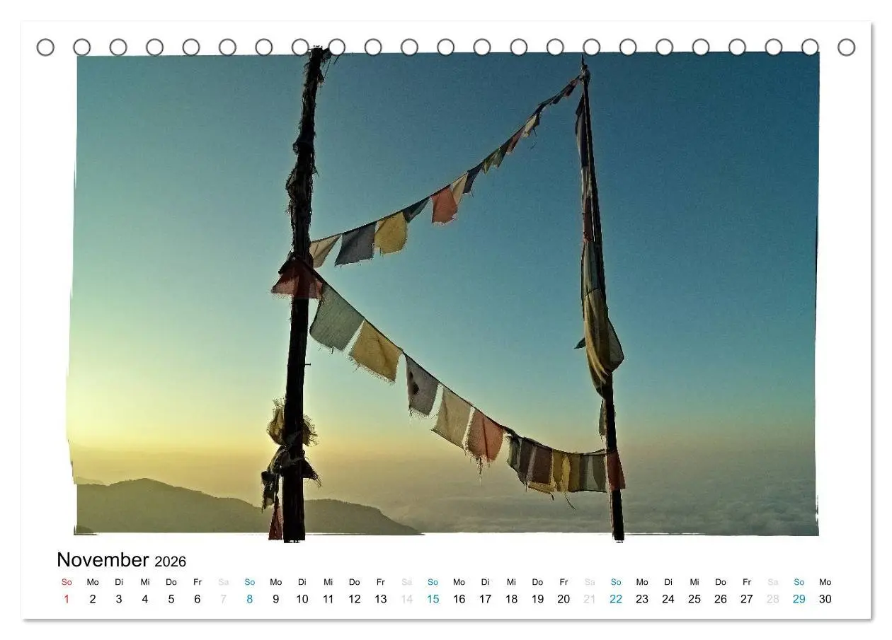 Bild: 9783516016666 | NEPAL GREAT HIMALAYA TRAIL - KULTUR ROUTE (Tischkalender 2026 DIN...