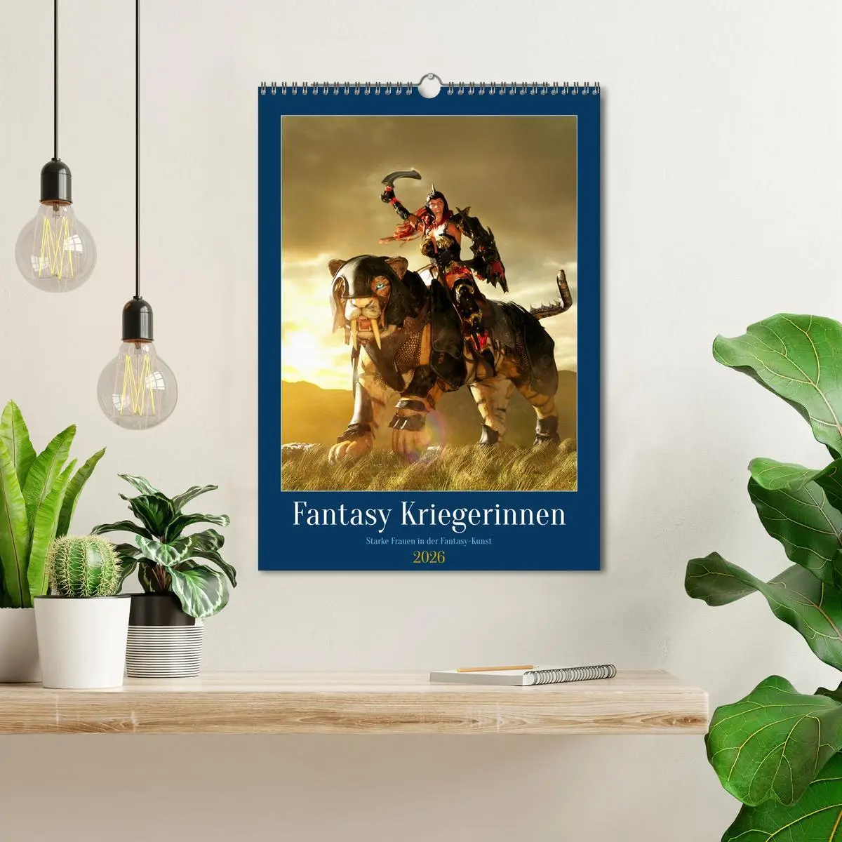 Bild: 9783516326666 | Fantasy Kriegerinnen (Wandkalender 2026 DIN A3 hoch), CALVENDO...